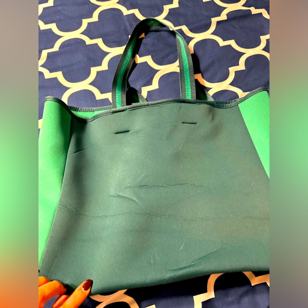 Stylish Green Tote Bag